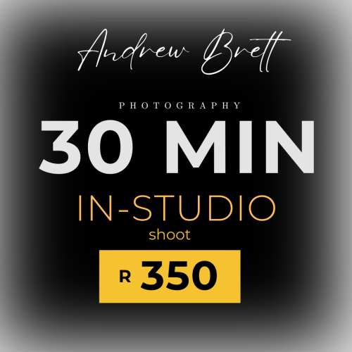 In-Studio 30 Minute Shoot - Quick & Captivating Portraits